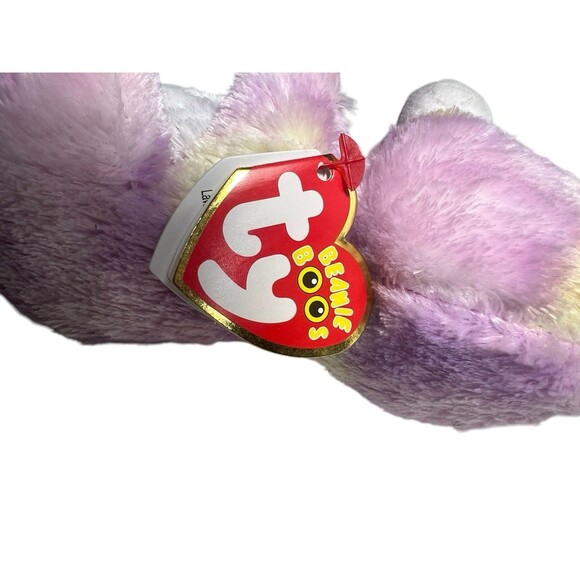 TY Beanie Boos AVRIL 6 Inch Bunny 2016 Retired NEW w/ Tag - Picture 10 of 12